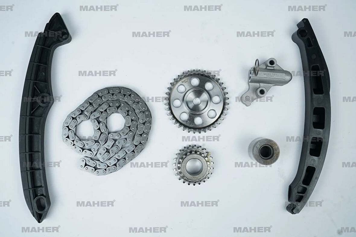 EKSANTRİK ZİNCİR SETİ GOLF / JETTA / PASSAT / TIGUAN / SCIROCCO 2007-2012 BMY-BLG-CAVA-CAVD-CKMA-CTHD 1.4 TSI (7 PARÇA) 03C198229G