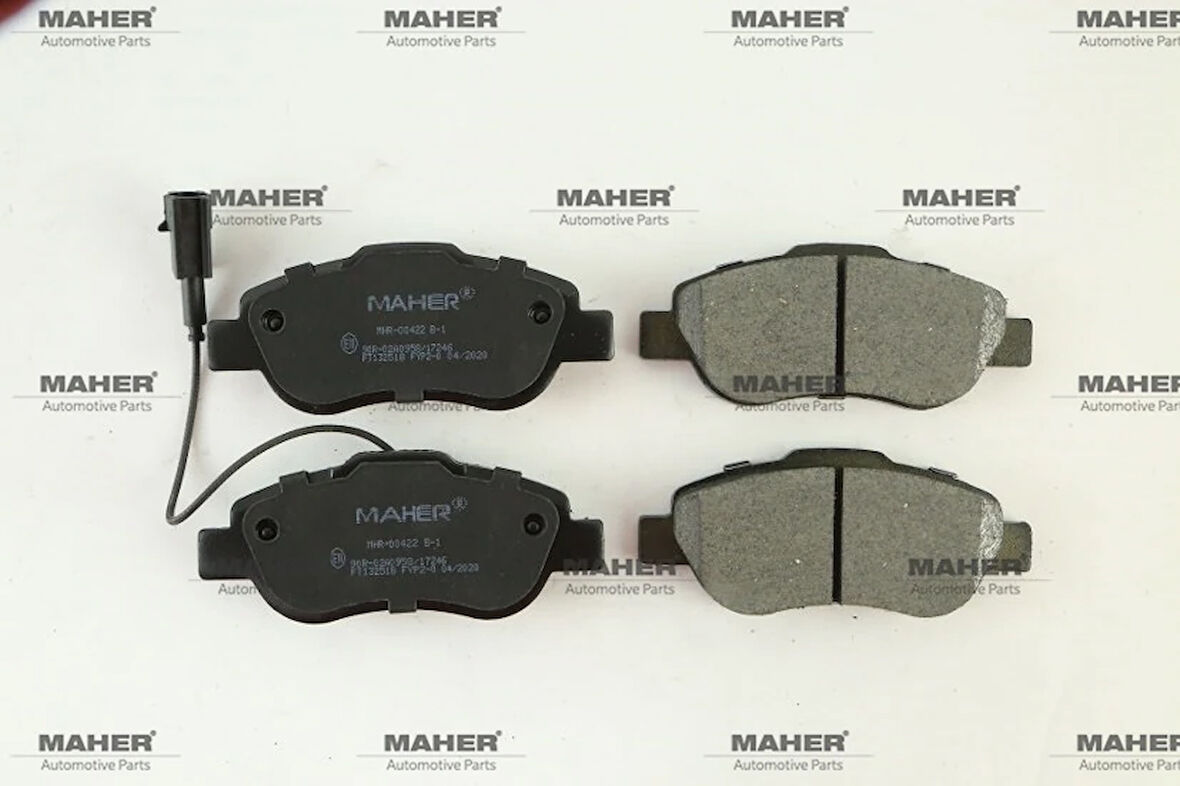 FREN BALATA LINEA 2007 / DOBLO 2001-2010 / NEMO-FIORINO 2007 / GRANDE PUNTO 2005-2012 FİŞLİ ÖN 123MM 77364477