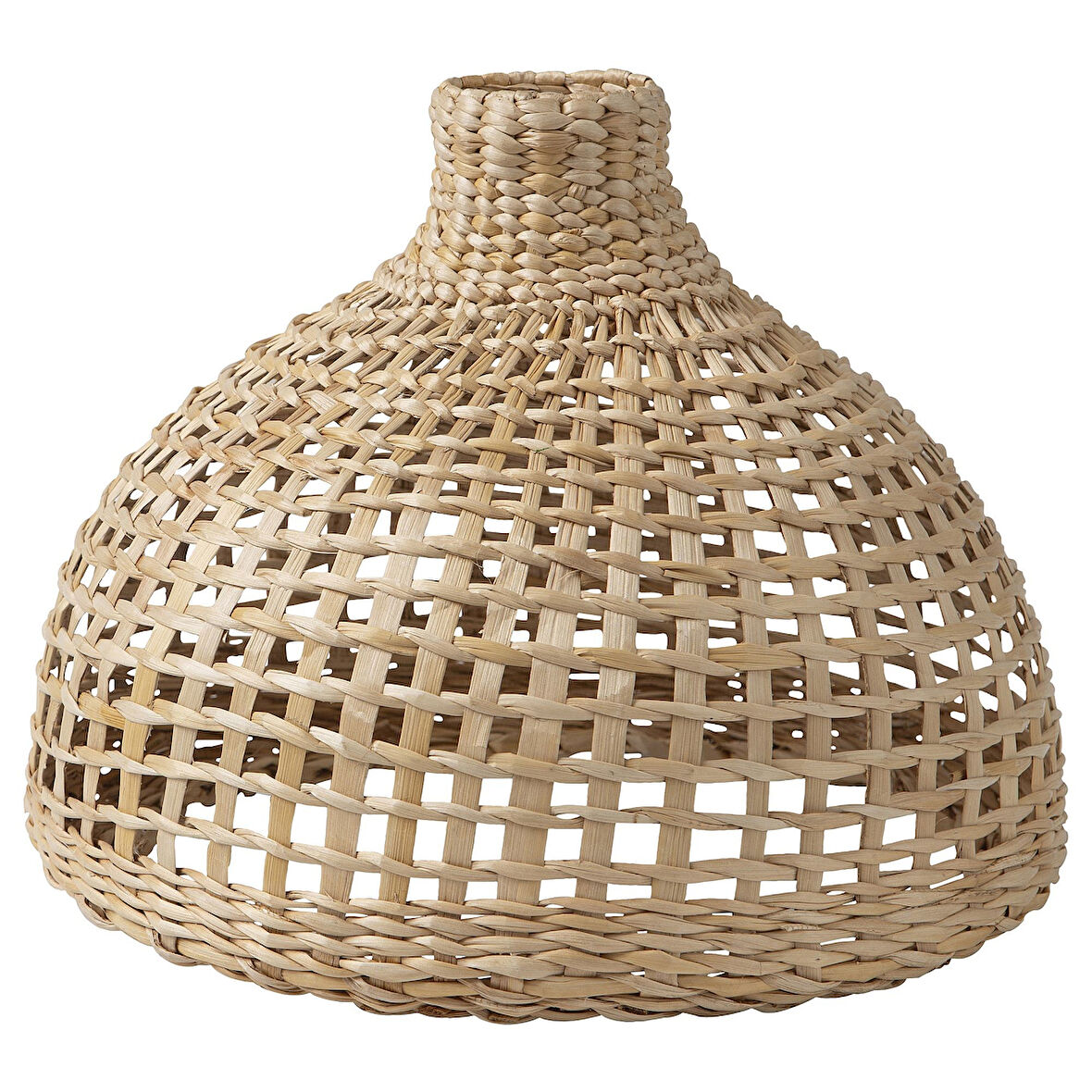 Sarkıt lamba abajur başlığı, muz lifi, 35 cm