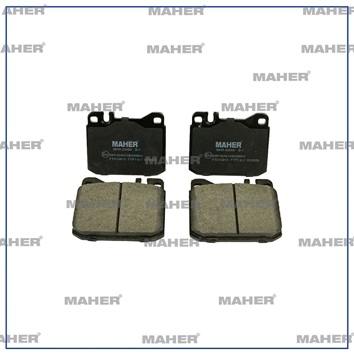 FREN BALATA MERCEDES 1977-1985 W123 200 SERİ ÖN 15MM A0004206320