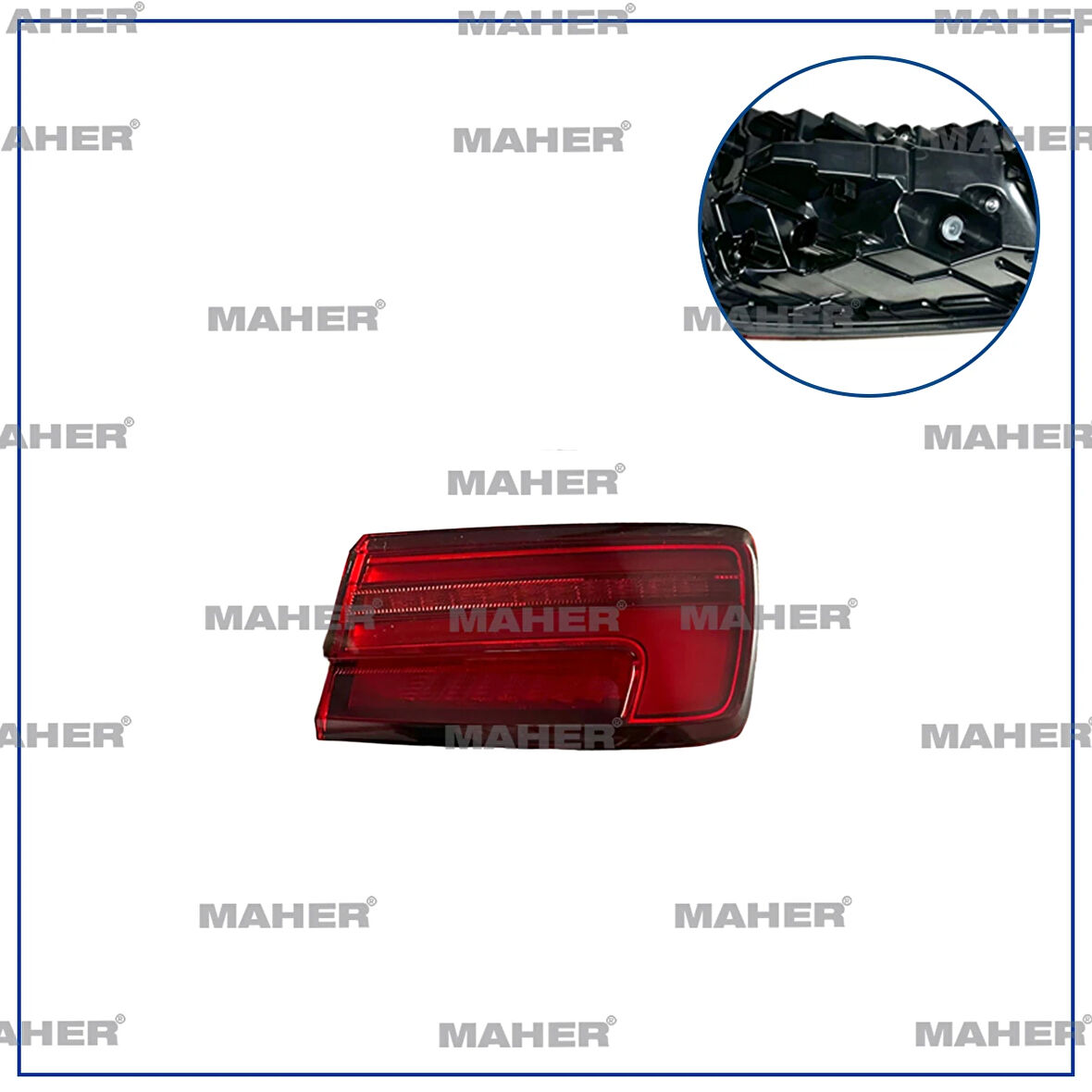 STOP LAMBASI A3 2017-2020 SEDAN LEDLİ DIŞ SAĞ 855945092