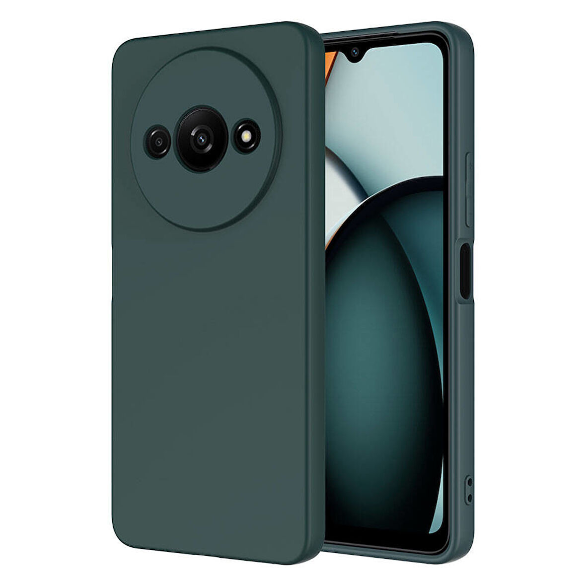 Xiaomi Redmi A3 4G 2024 ile Uyumlu Kılıf Içi Kadife Lansman Tasarım Telefon Kılıfı Kapak