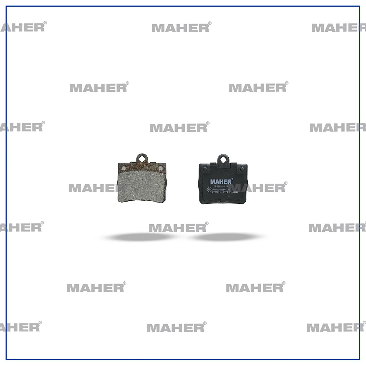 FREN BALATA MERCEDES 1993-2000 W202 C SERİ ARKA TEK DELİK A0024205120