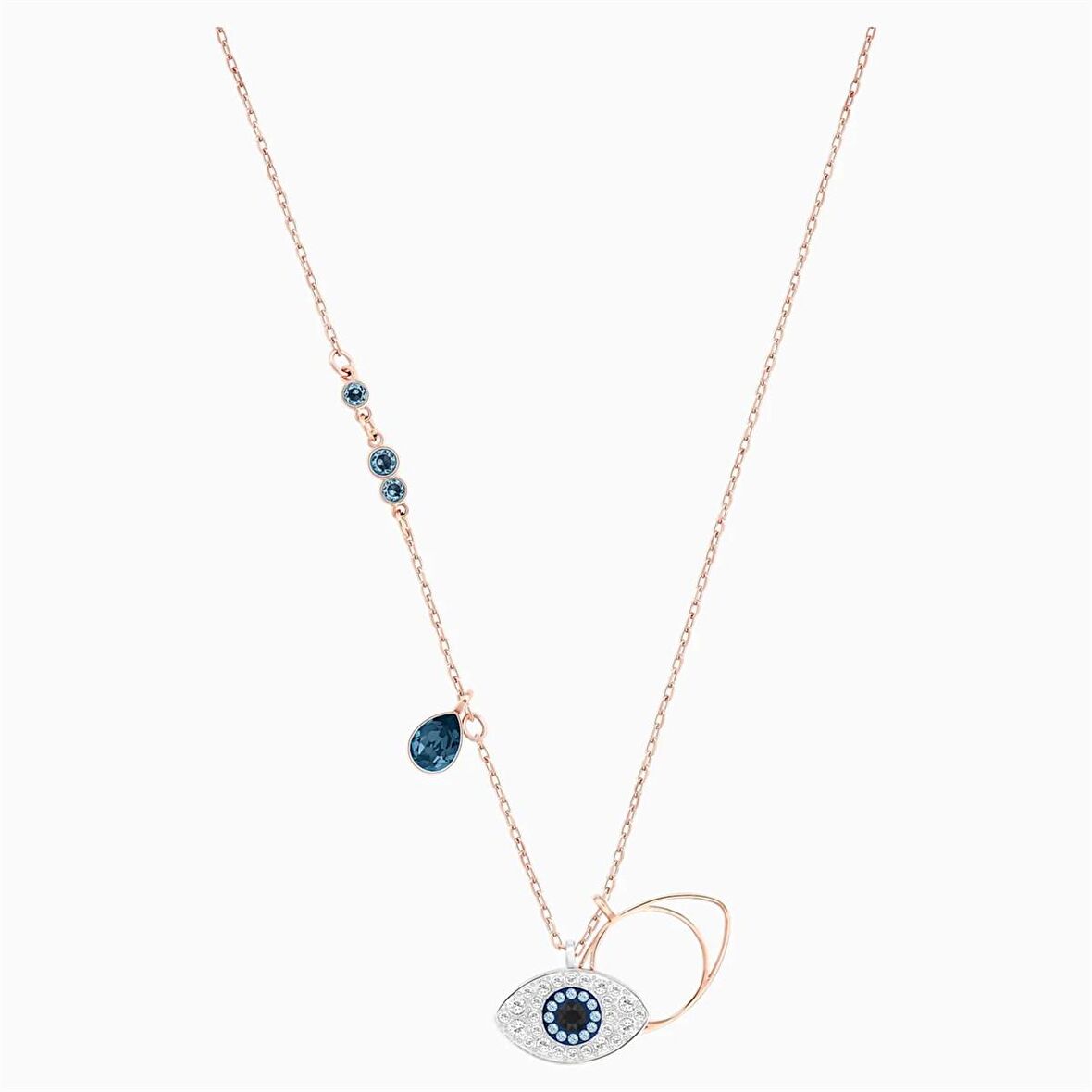 Swarovski Symbolic Evil Eye Kolye Ucu, Mavi 5172560