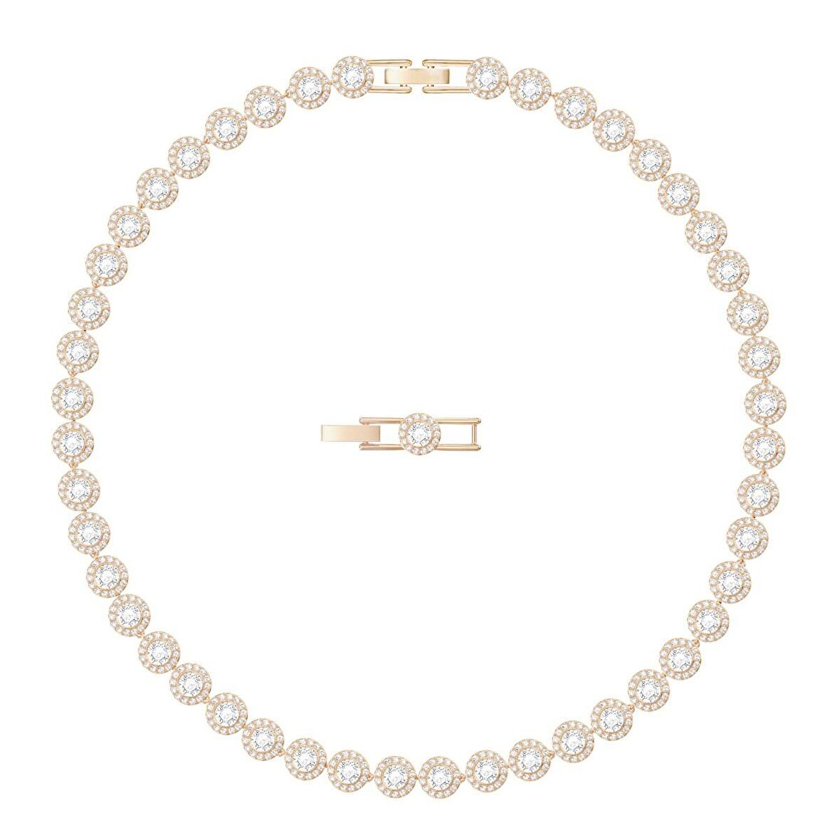 Swarovski Kolye Angelic:All-Around Cry/Ros 5367845