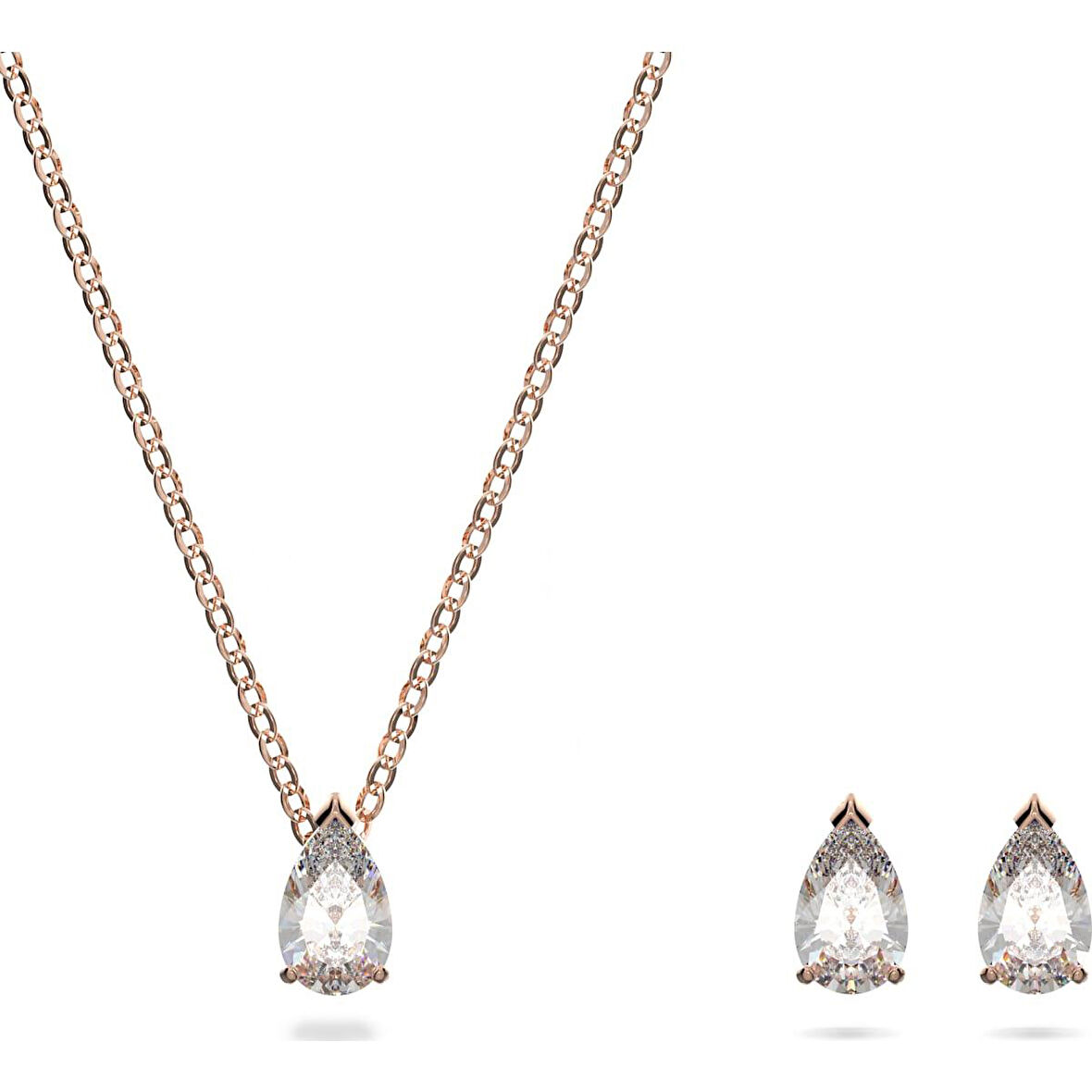 5576114 Swarovski Set Ss Te Attract:Set Whıte/Ros