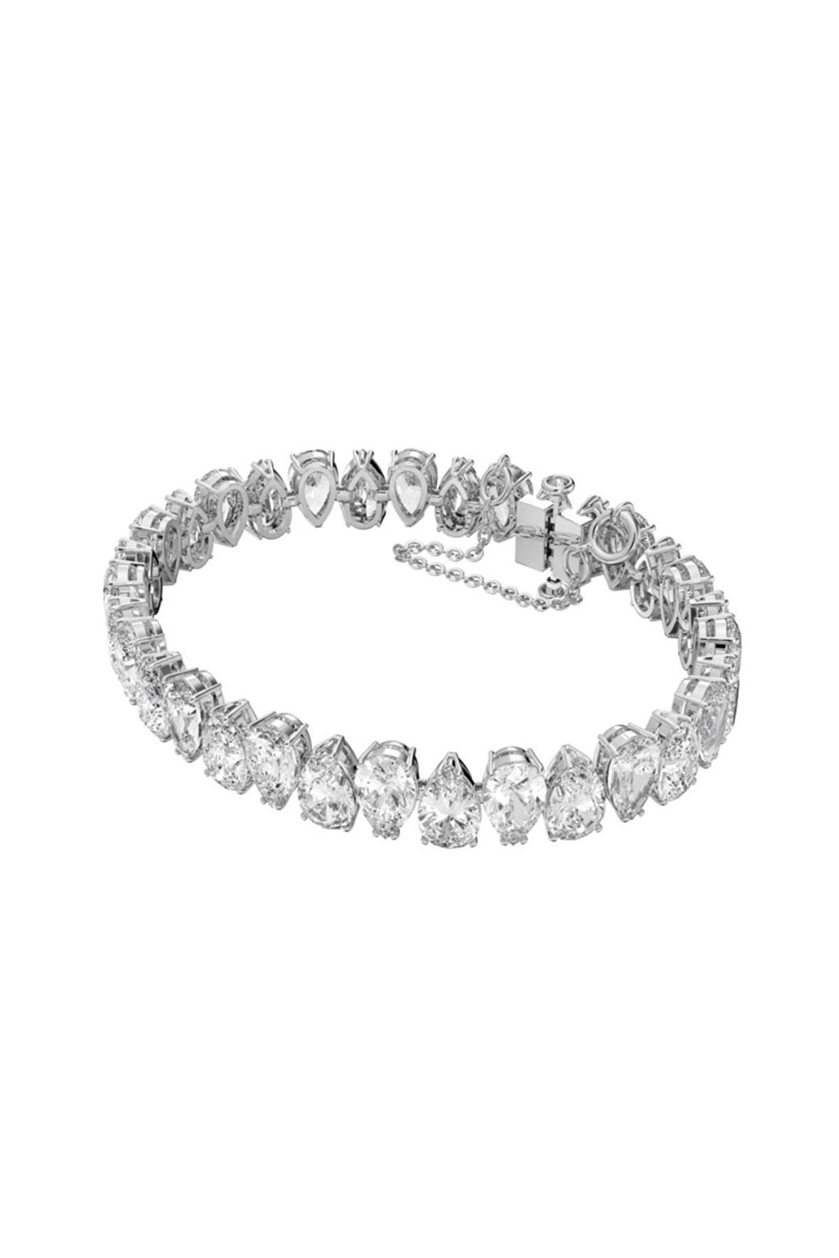 Swarovski 5598350 Millenia:bracelet Pear Whıte/rhs