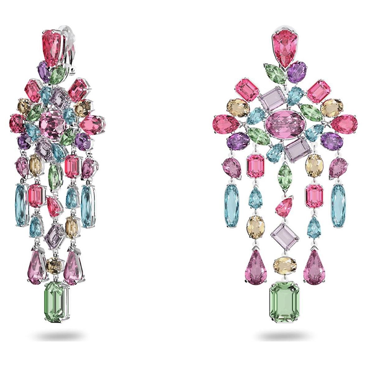 5601887 Swarovski Küpe Gema:Clip Earrings Chandelier CRMU/RHS