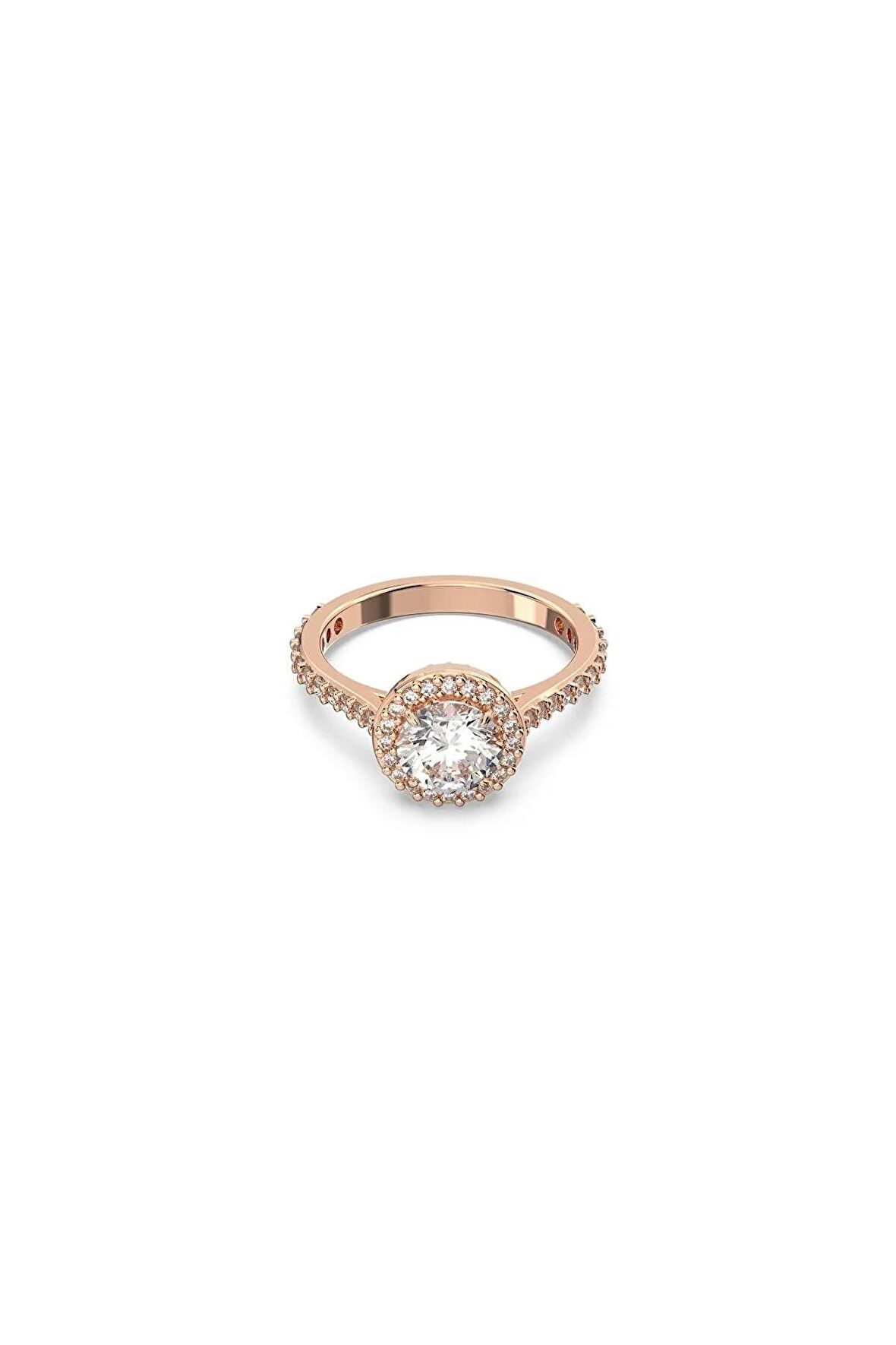 Swarovski 5642641 Constella:rıng Rnd Pv L Whıte/ros 58