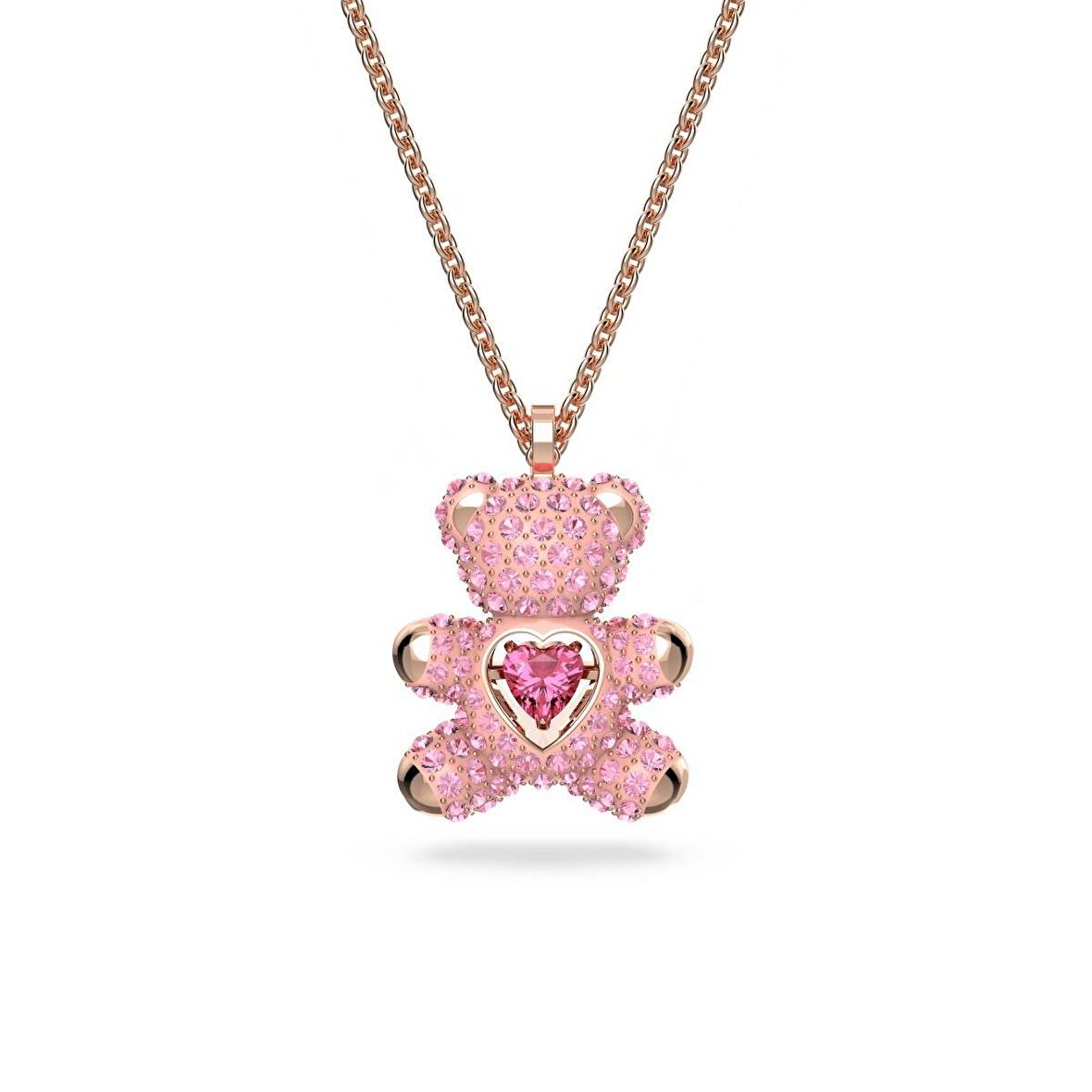 5642976 Swarovski Kolye Teddy:Pend Hrt Lros/Ros