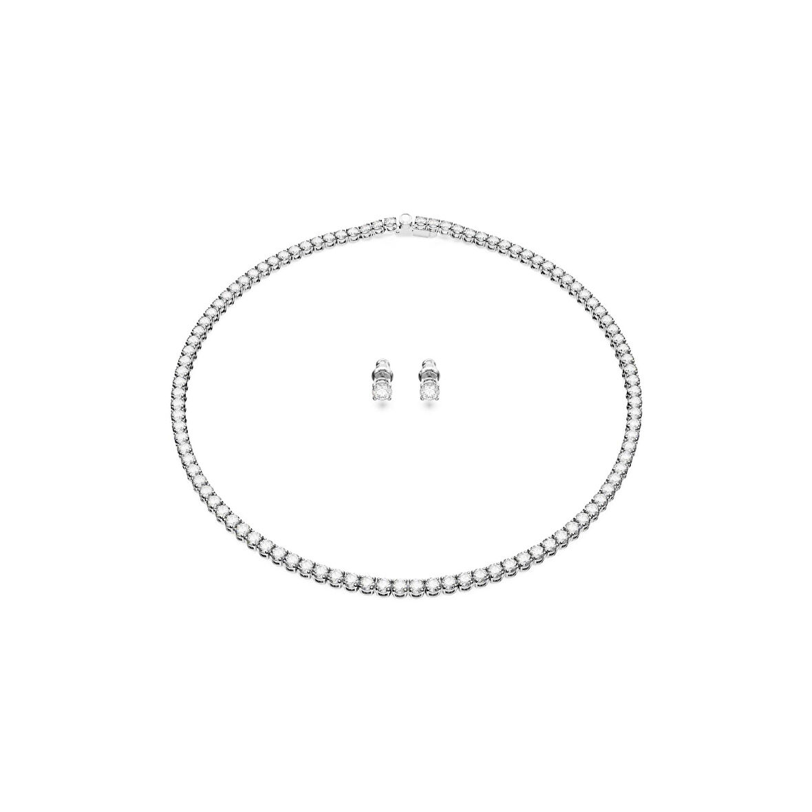 5647730 Swarovski Set Re Matrix:Set Set White  Whi/Rhs