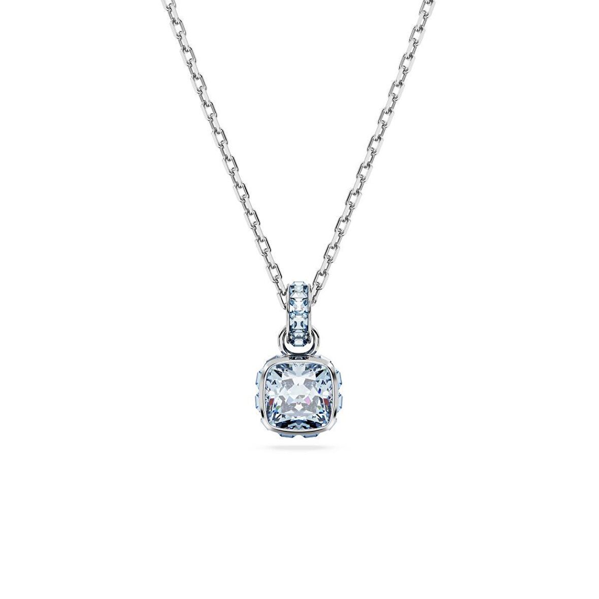 5651794 Swarovski Kolye Birthstone:Pend Mar Pendant Blu/Rhs