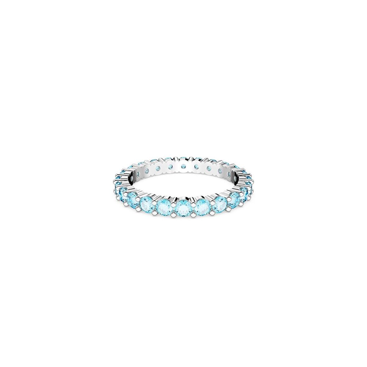 5658673 Swarovski Yüzük Matrix:Ring Aqua Blu/Rhs 60