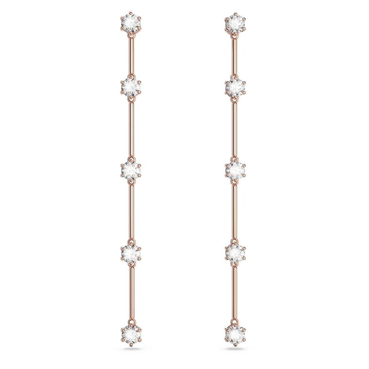 5661463 Swarovski Küpe Re Constella:Pe Symetrical Whi/Ros