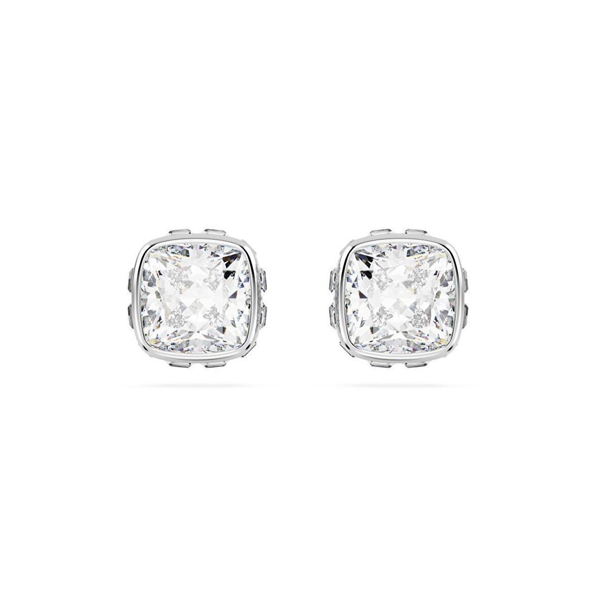 5661957 Swarovski Küpe Birthstone:Pe Studs Apr Whi/Rhs