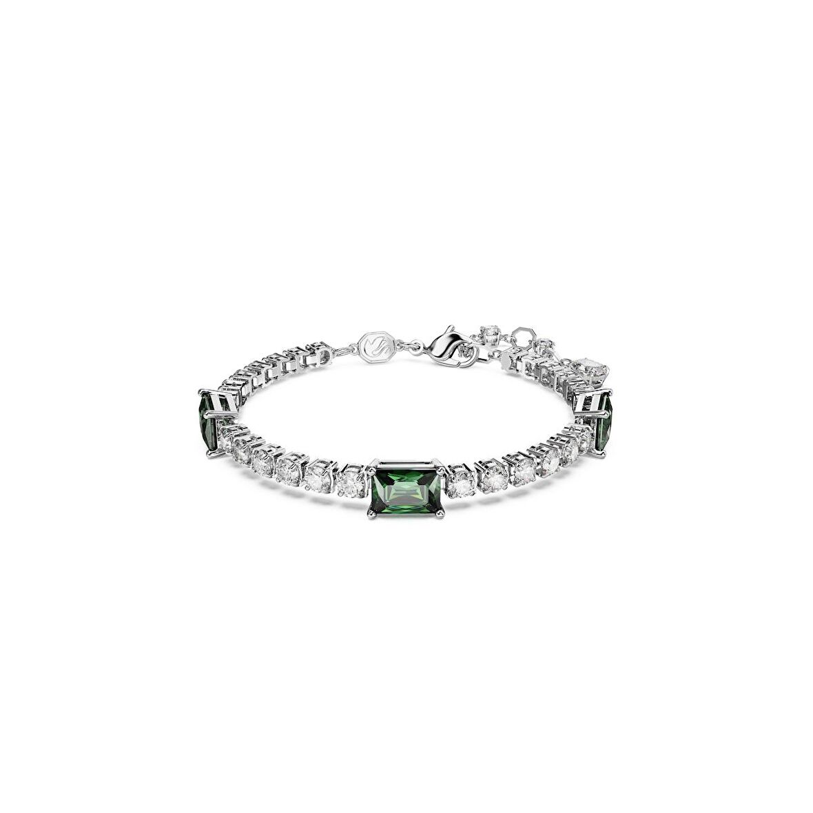 5666422 Swarovski Bilezik Matrix:Tb Green Stones Gre/Rhs M