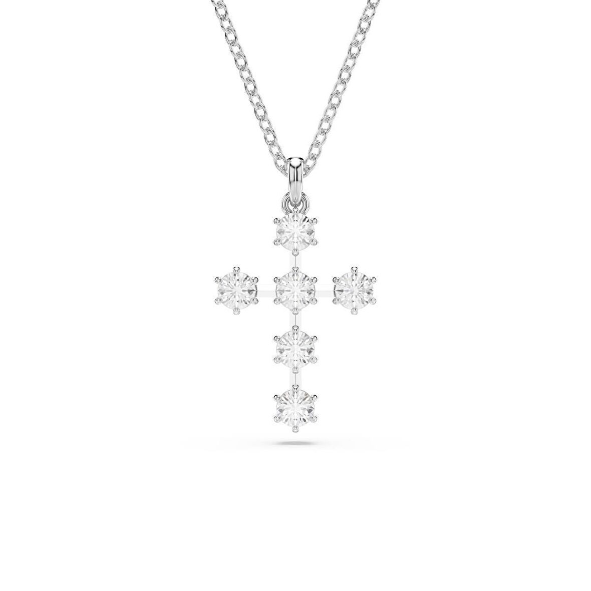 5675576 Swarovski Kolye insigne:Pend Cross_Constella Whi/Rhs