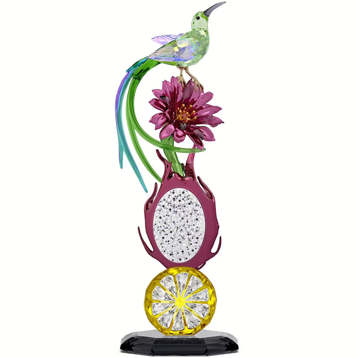 5677289 Swarovski Biblo Idyllıa:Sugarbırd Dragon Fruıt Totem