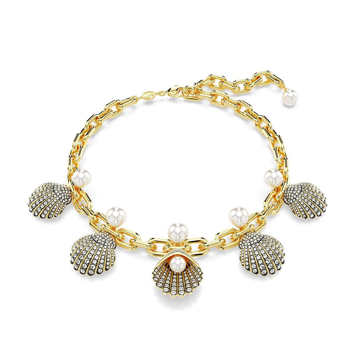 5683941 Swarovski Kolye Idyllia F:All Ard Shell L Cry/Gos