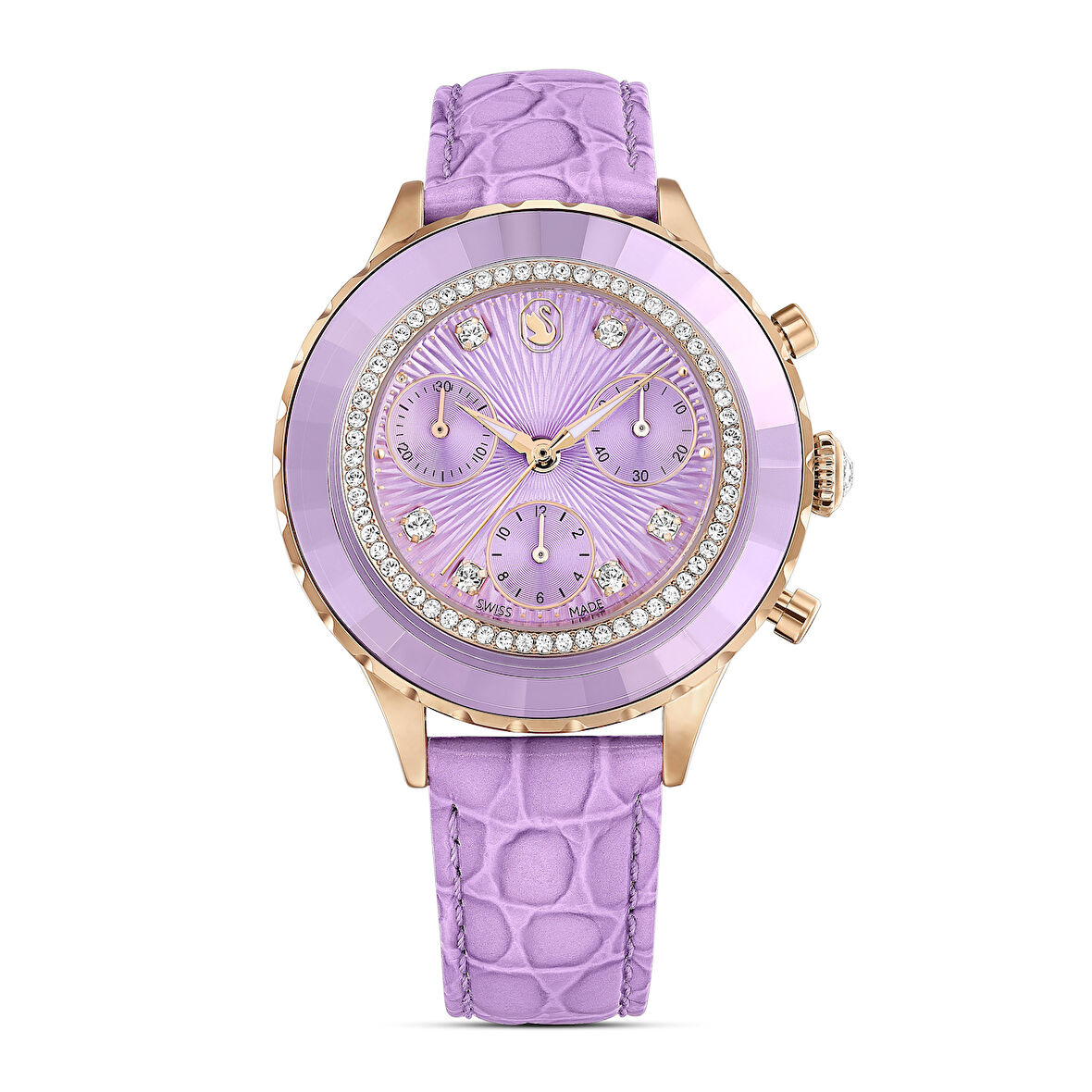 5690804 Swarovski Kol Saati Octea Chrono:Ls Pur/Pur/Pro