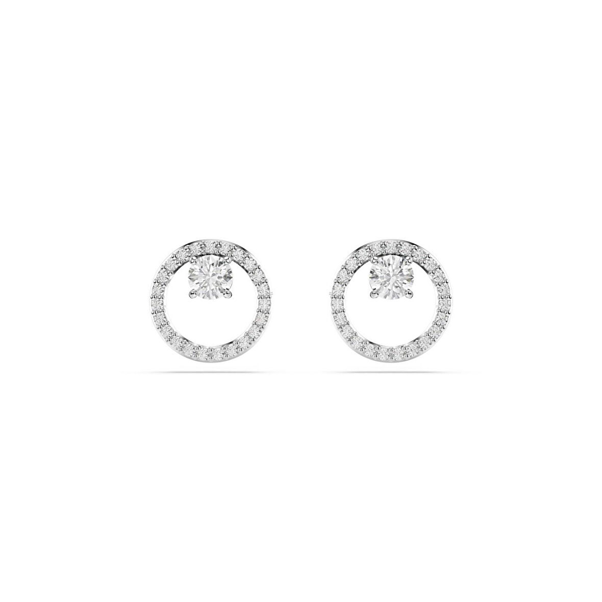 5692262 Swarovski Küpe Constella:Pe Stud Cz Whıte/Rhs