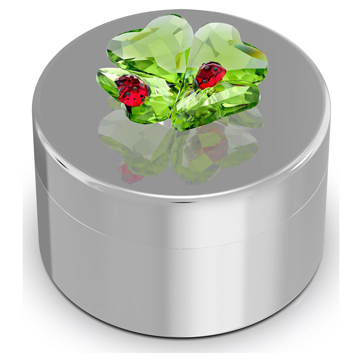 5692961 Swarovski Ev Dekorasyonu Idyllıa:Decor Box Clover And Ladybug