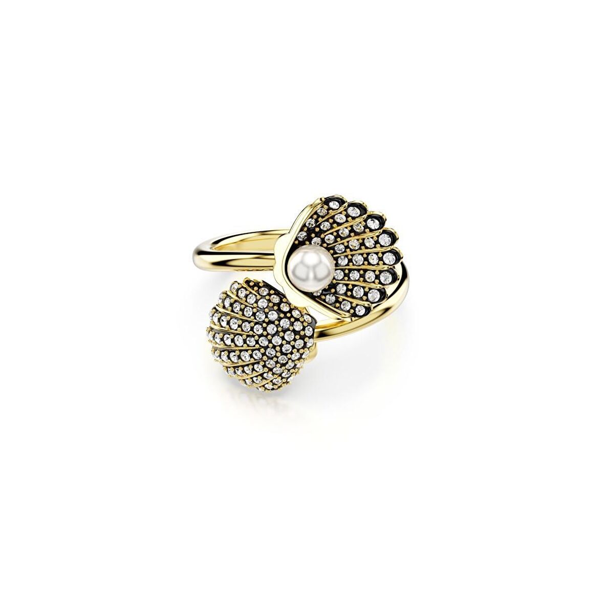 5694972 Swarovski Yüzük Idyllıa F:Rıng Shell Double Cry/Gos 60