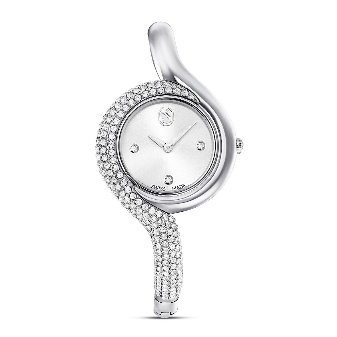 5700996 Swarovski Kol Saati Dextera Asym:Mb Sts/Wht/Sts
