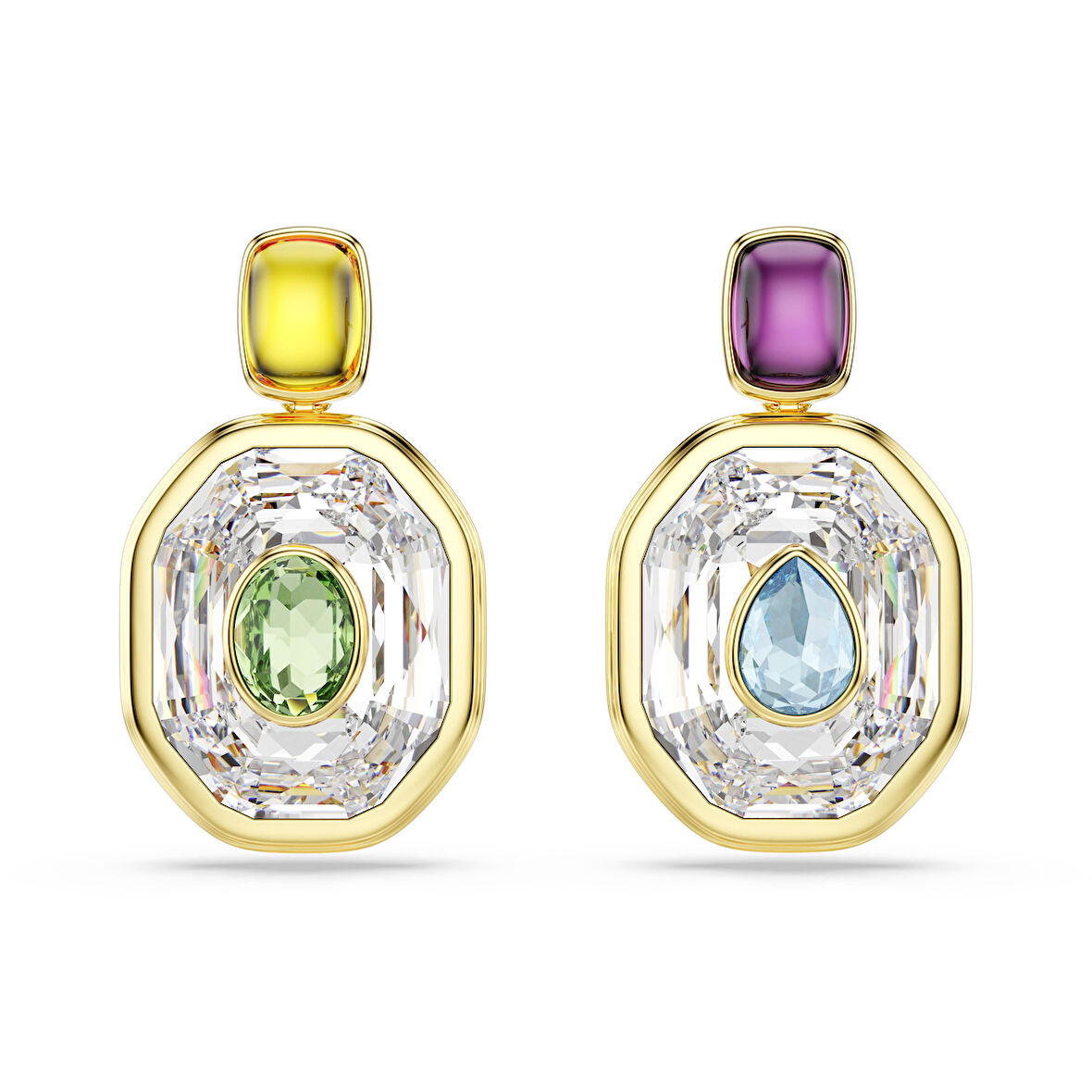 5705582 Swarovski Küpe Chroma:Pe Stk Mul/Gos