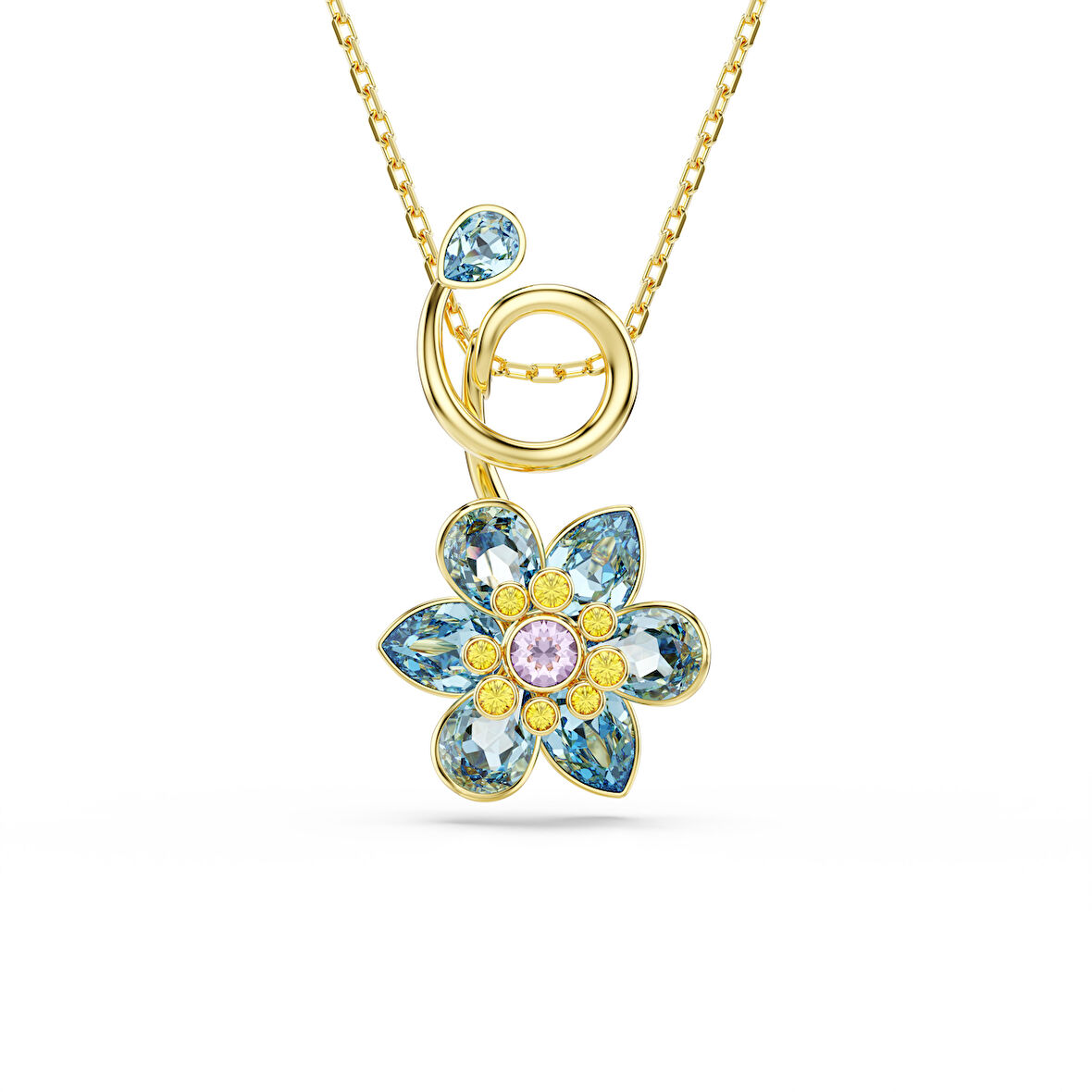 5709029 Swarovski Kolye Idyllıa:Pend Blue Mul/Gos