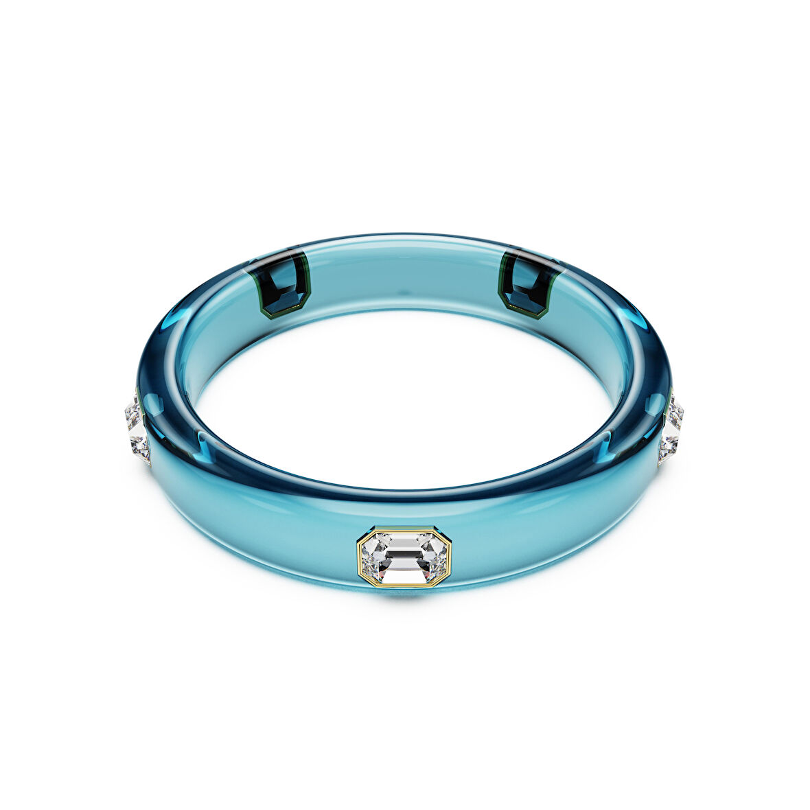 5714390 Swarovski Bilezik Dulcıs:Bangle Blu/Cry/Gos M
