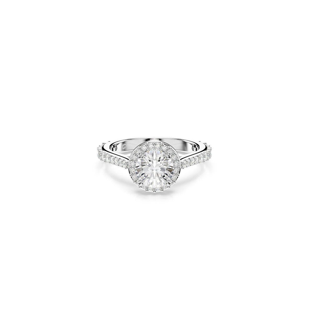 5717927 Swarovski Yüzük Re Una:Rıng Rnd Angelıc Whıte/Rhs 50