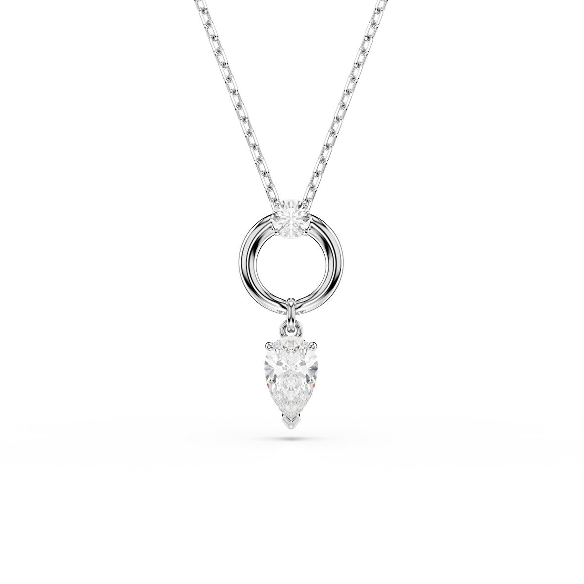 5723146 Swarovski Kolye Mesmera:Pend Pear Whı/Rhs