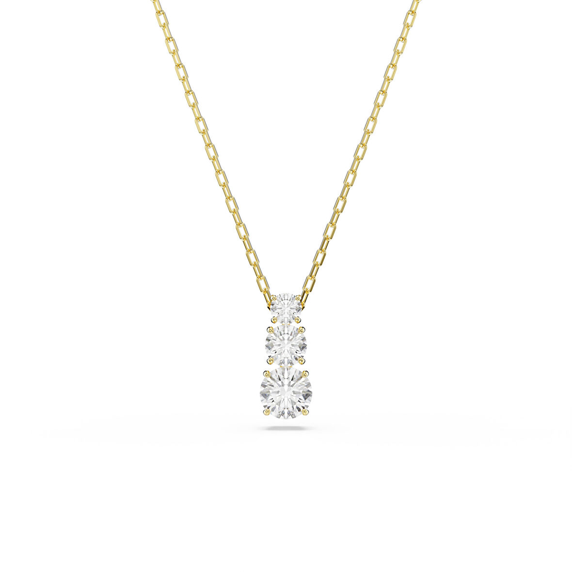 5723298 Swarovski Kolye Stılla:Pend Attract Trılogy Whıte/Gos