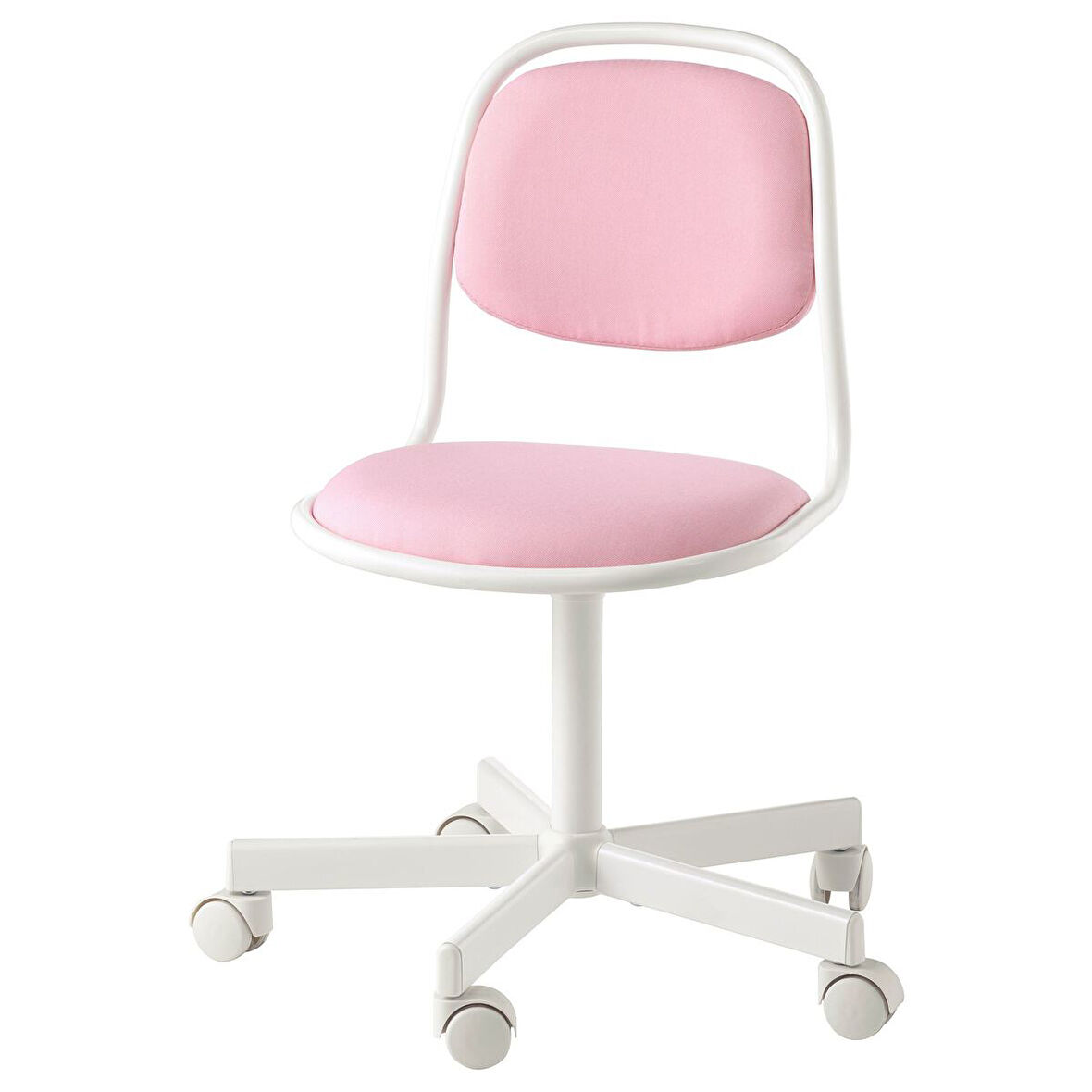 Çocuk çalışma sandalyesi, beyaz-vissle pembe