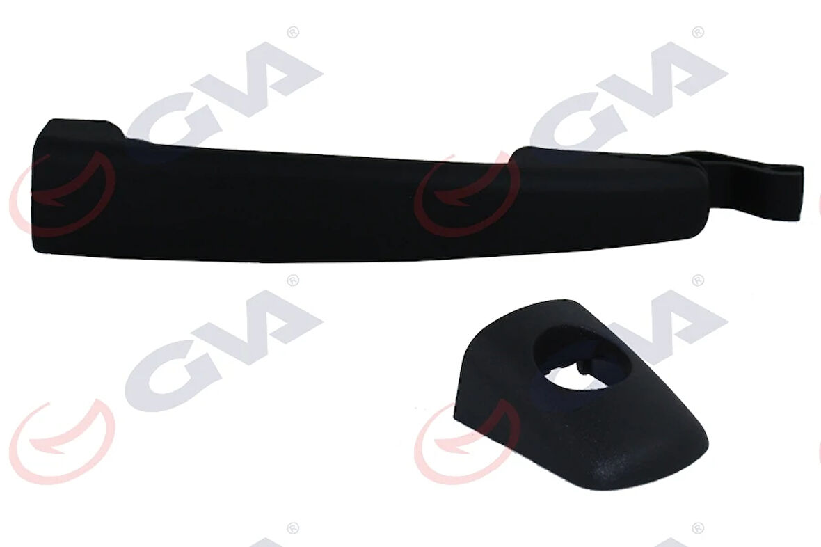 DIŞ KAPI KOLU KAPAKLI ÖN SOL SİYAH DESENLİ PARTNER-BERLINGO 2008-2016 -3008 207 2006-2012 9101 GE