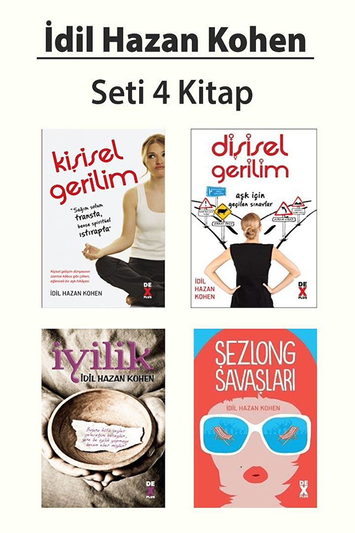 İdil Hazan Kohen Seti (4 Kitap) Paket Kitap Kampanyası