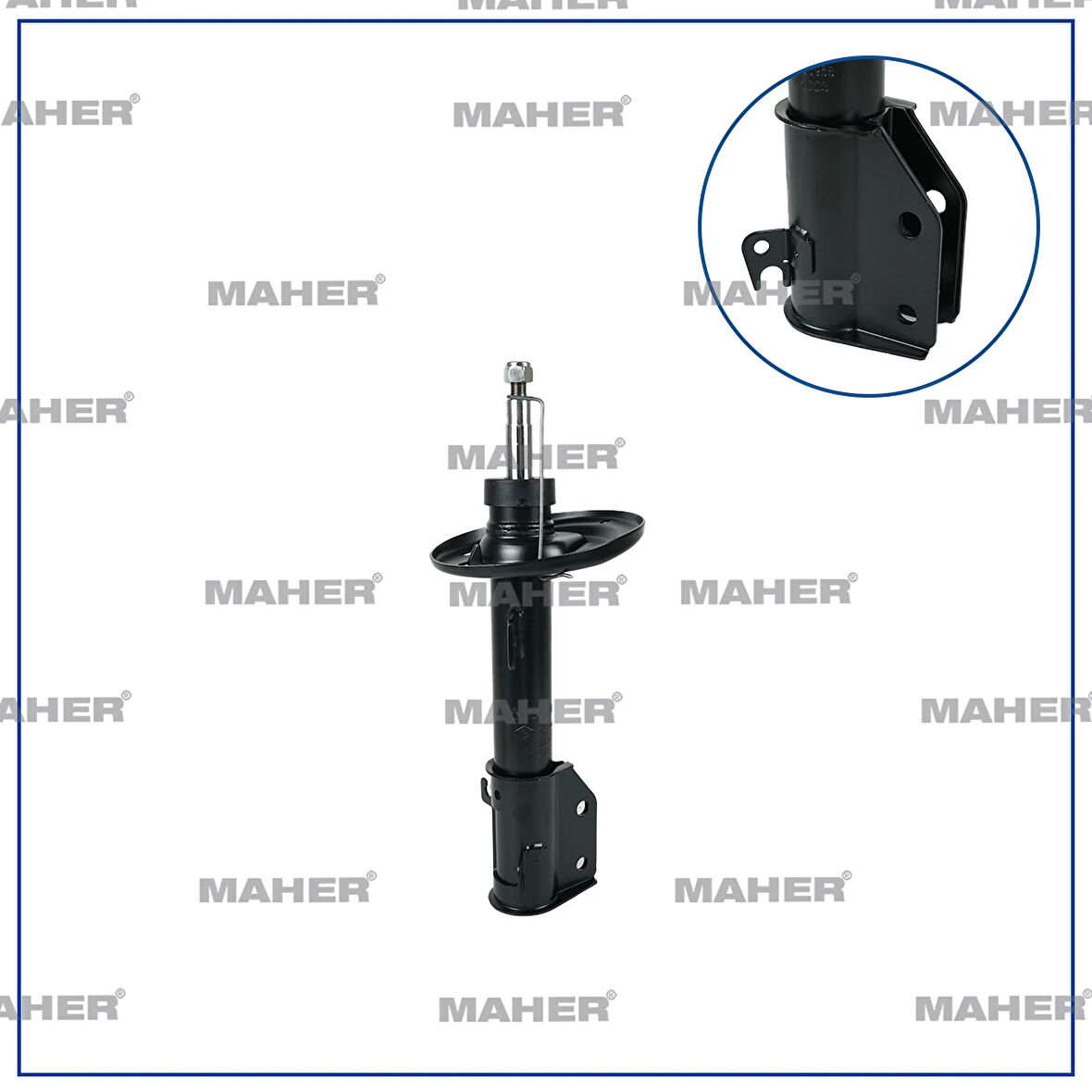 AMORTİSÖR C4 (C41) / C410 (C43 ) / 2008 2020 EURO 6 GAZLI ÖN SAĞ 9842993480
