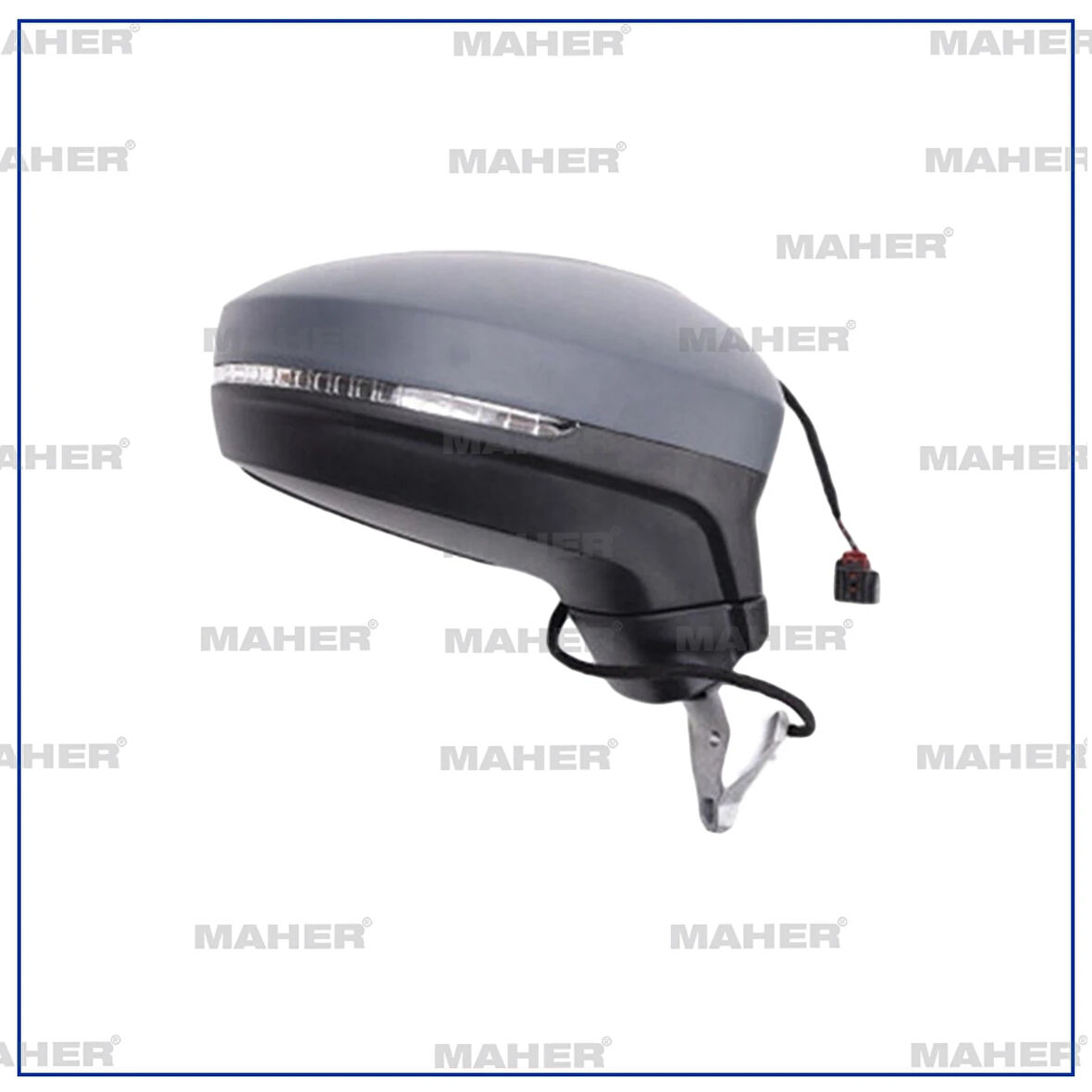 AYNA DIŞ DİKİZ TİGUAN 2016 ELEKTRİKLİ,ISITMALI, SİNYALLİ ASTARLI, SOL 5NB857508P9B9