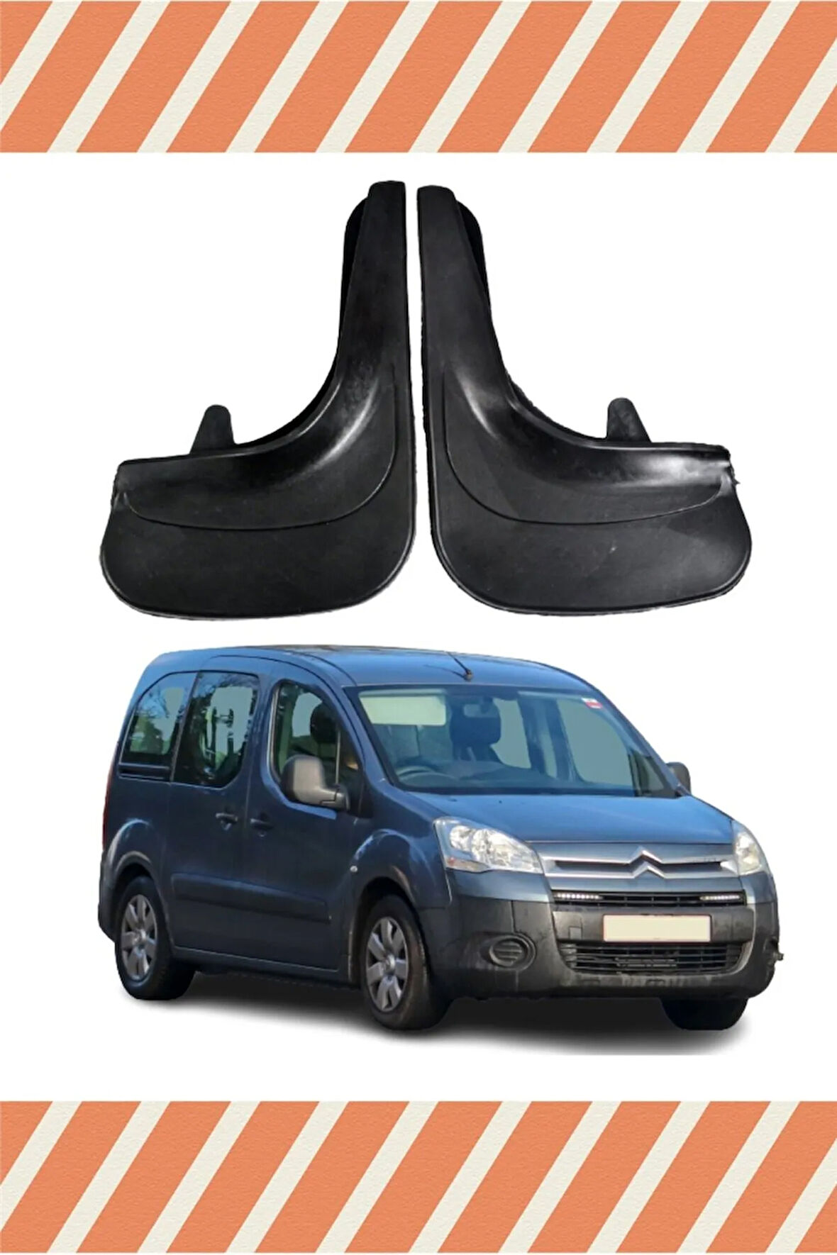 Citroen Berlingo 2008-2018 2’li tozluk çamurluk paçalık sağlam ve uyumlu koruma sağlar