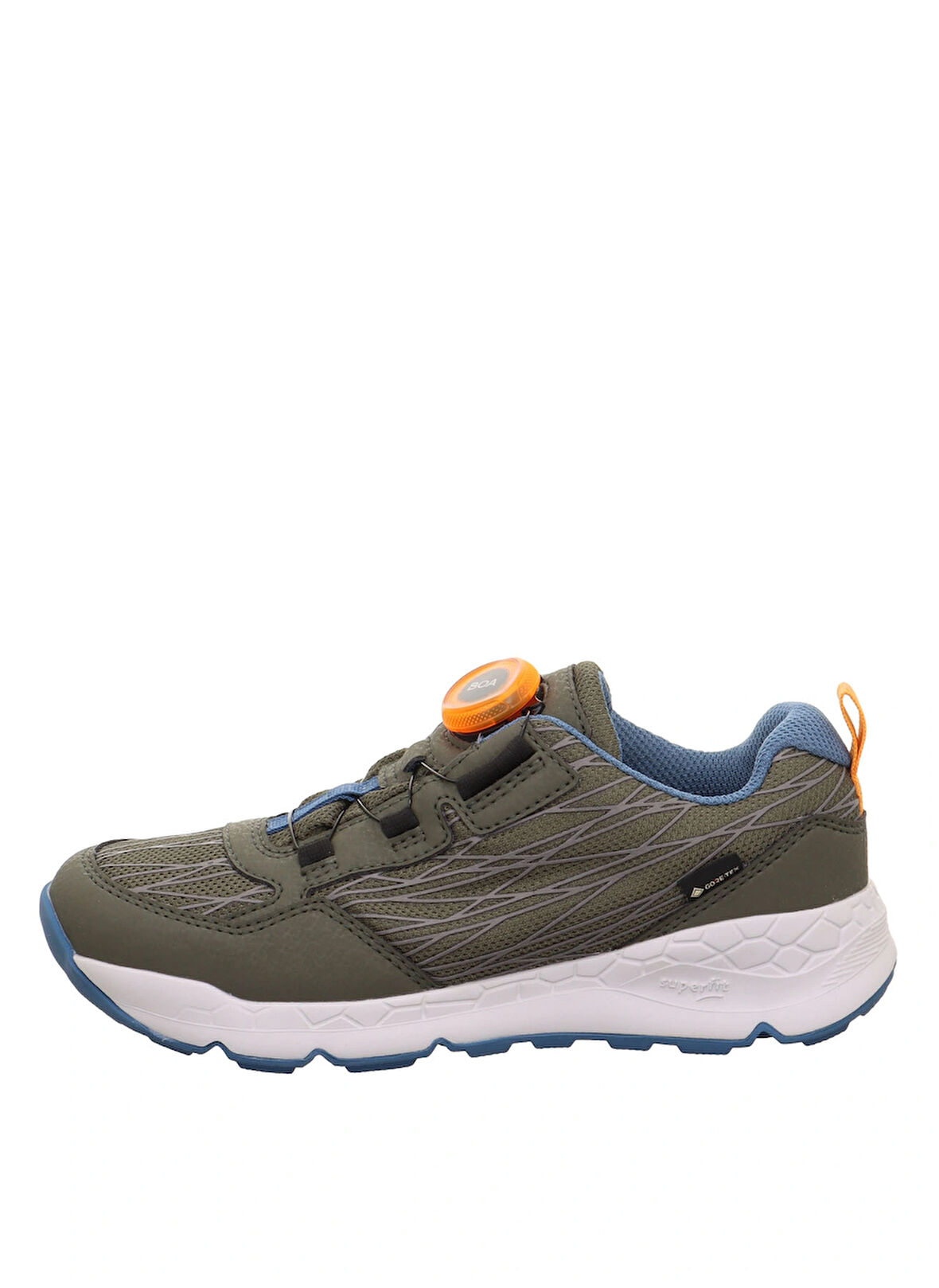 Superfit Yeşil - Turuncu Erkek Sneaker 1-000561-7010-2