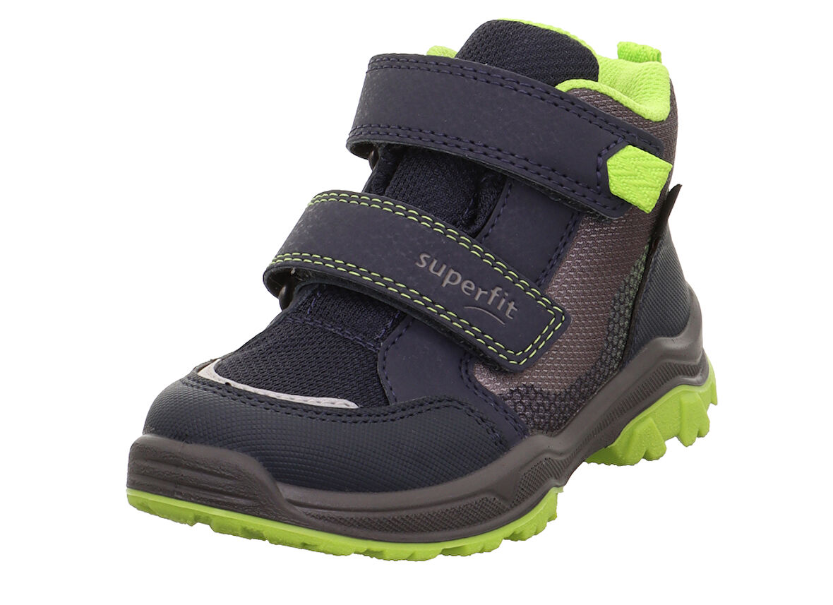 Jupiter Superfit Marka Erkek Çocuk Gorateks Bot Mavi-Açık Yeşil 