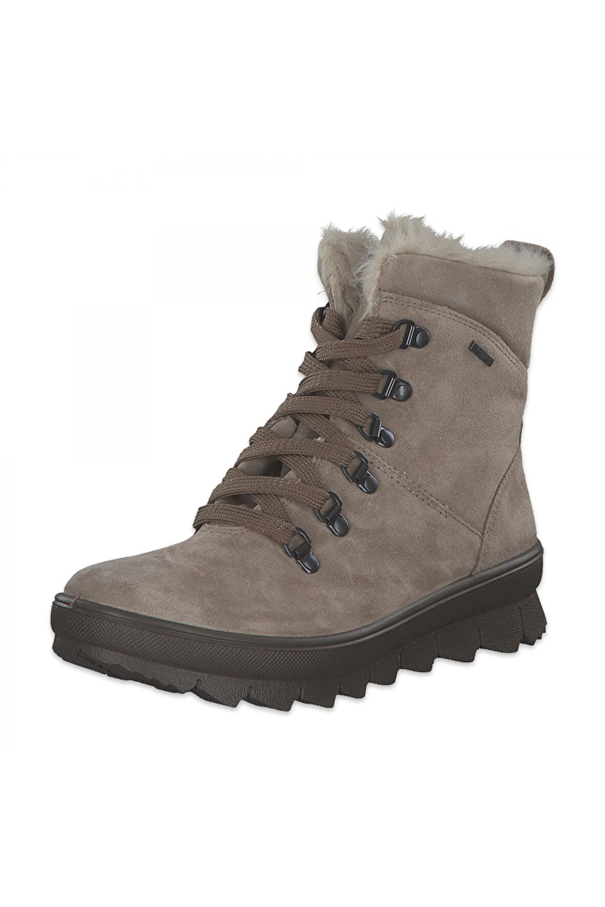 Legero 000530 Z Novara Gore-Tex Deri Bej Kadın Bot