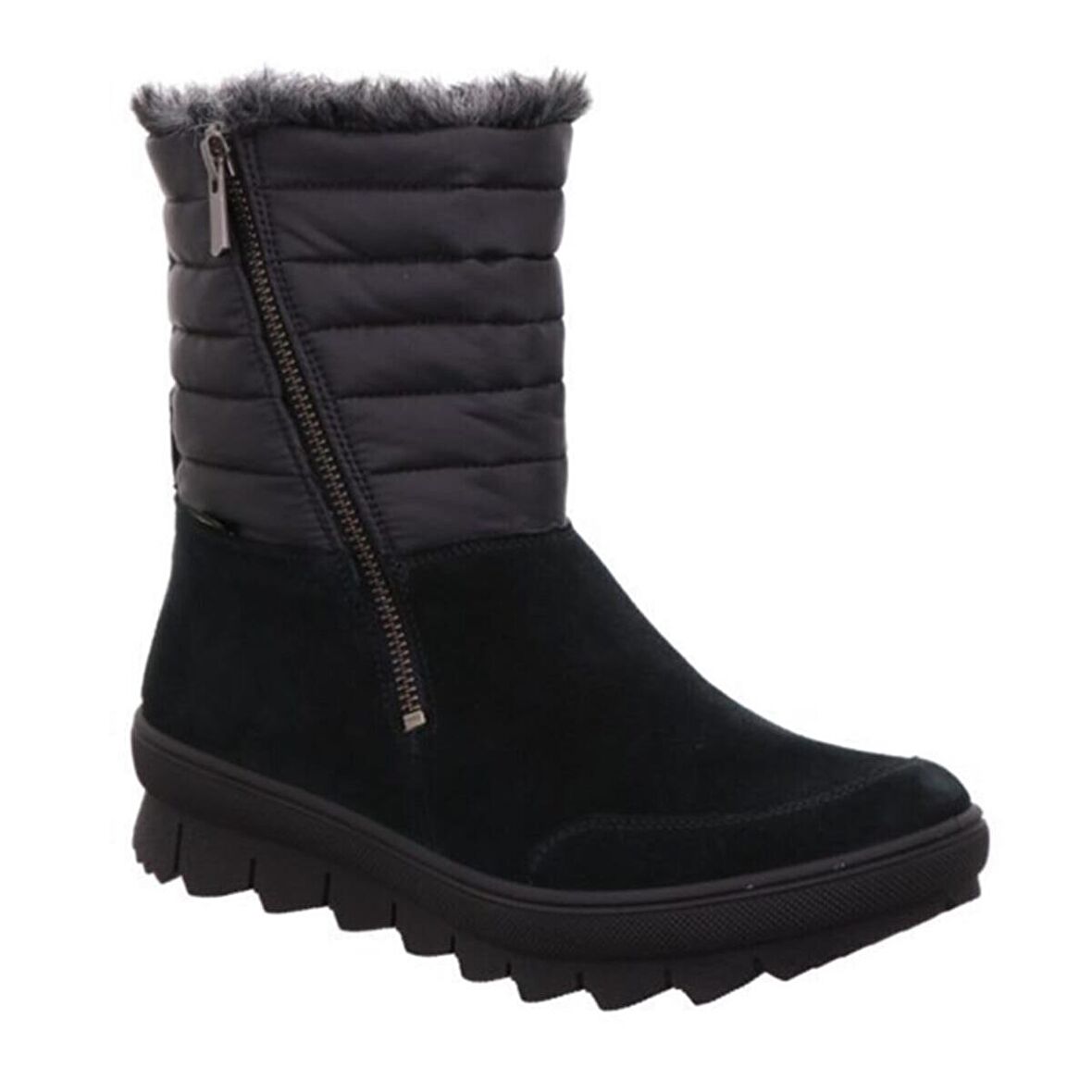 Kadın Bot 2-009900-0000 LegeroNovara Gorotex Süet Siyah