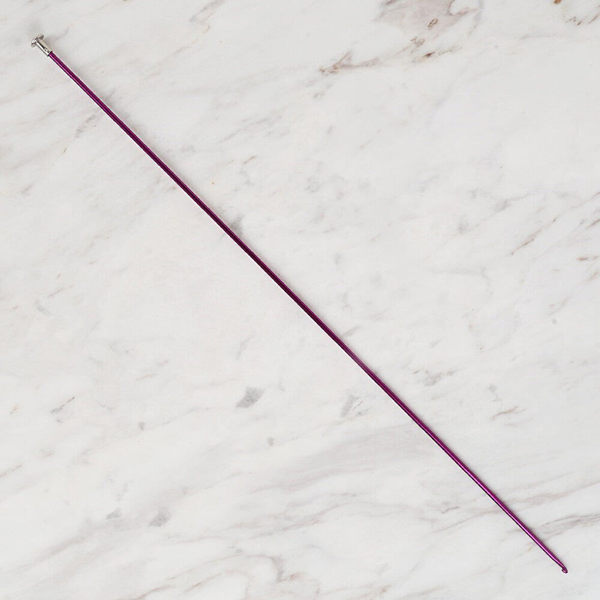 Loren Crafts 2,5 mm 35 cm Mor Renkli Metal Gagalı 