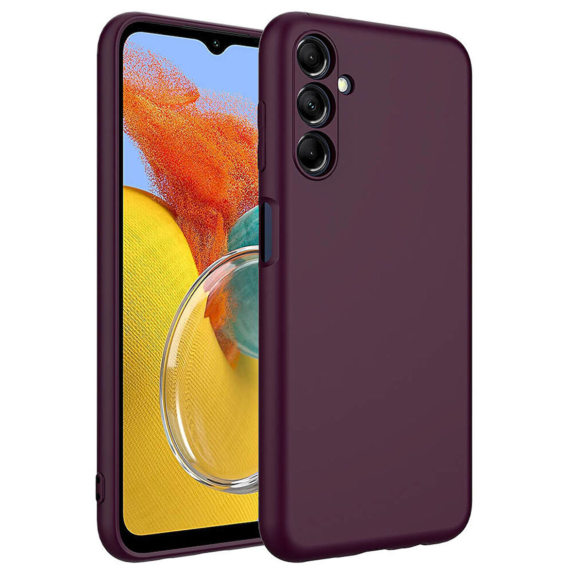 Samsung Galaxy A55 ile Uyumlu Kılıf Içi Kadife Lansman Tasarım Telefon Kılıfı Kapak