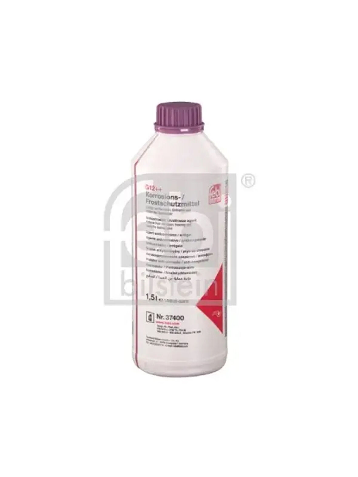 ANTIFRIZ G12++ EFLATUN RENGI 1,5 LT (12 ADET)