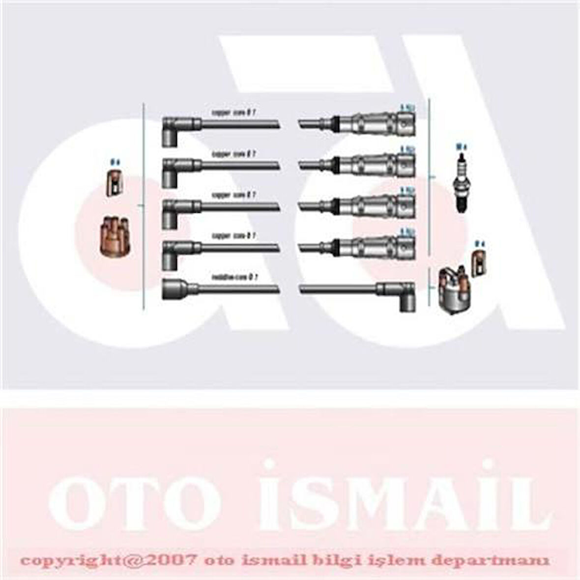 BUJİ KABLO TK POLO HB 1994-FELICIA-OCTAVIA 032905430P