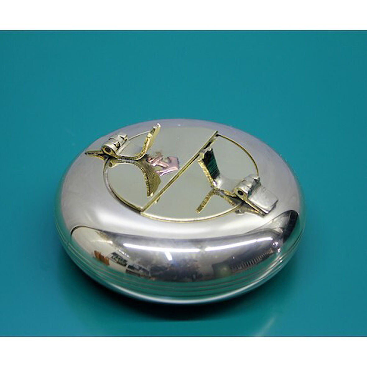 Pirinç Kapaklı Küllük Model 2 