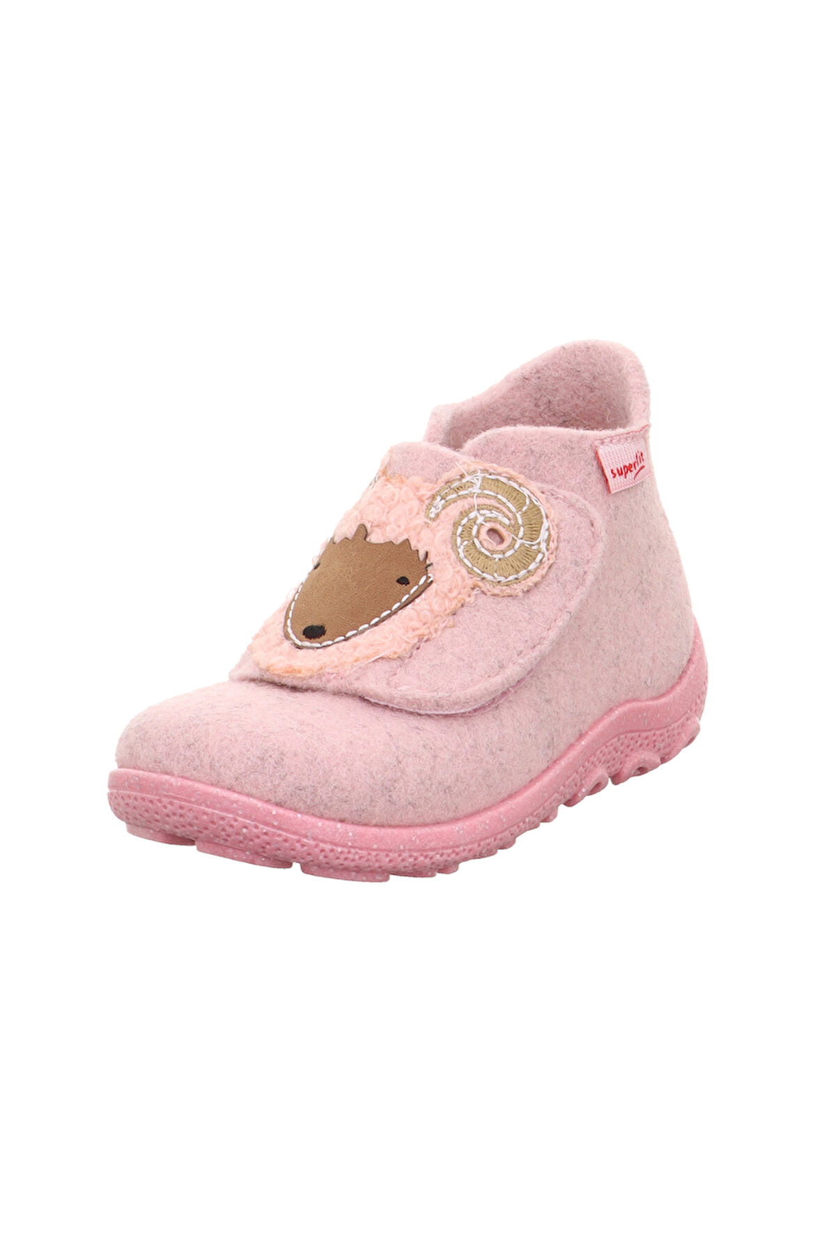 Superfit Happy Octi Kız Çocuk Keçe Panduf - Açık Pembe Koyun 006295-5520